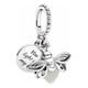 thumbnail image 1 of PlateadoColgante Firefly Evangeline De Plata De Ley Que Brilla En La esquí esquí Gafas de esquí, 1 of 2