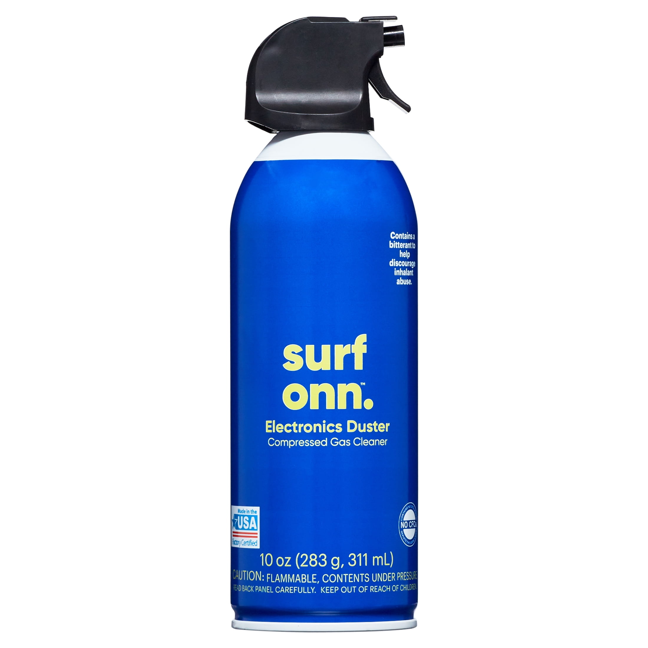 Onn. Electronics Duster Compressed Gas Cleaner, 10 oz, 2-Pack