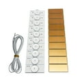 thumbnail image 2 of Yeacher 20PCS Lamp Beads with Optical Lens Fliter for 32-65 LED TV with 2M Wire Led Light Strip Parts Accessories, 2 of 6
