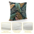 thumbnail image 4 of PIKWEEK  Throw Pillow Cover Bali Tropical Palm Leaves Floral Pattern Hawaiian Abstract Beautiful Pillowcase Home Decorative Square Pillow Case Cushion Cover, 4 of 5