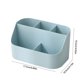 thumbnail image 3 of Caja de almacenamiento de plástico multifuncional para decoración del hogar, habitación y pared, ideal para escritorio, cosméticos, oficina, etc., 3 of 6