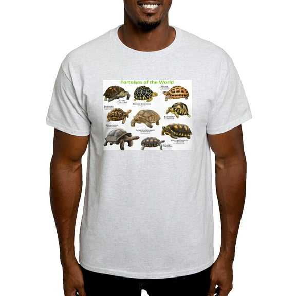 CafePress - Tortoises Of The World Light T Shirt - Men's Classic Graphic T-Shirt