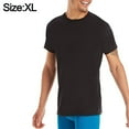 thumbnail image 2 of Camiseta de rendimiento atlético para hombre - Camisetas de manga corta de algodón con cuello redondo para actividades al aire libre, 2 of 5