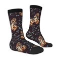 thumbnail image 4 of Yiaed Butterfly1 Print Great elasticity Crew Socks Sports socks for Men and Women, 4 of 5