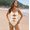 Beige, variant on Women's One Piece Swimsuit Colorblock Metal Button Tummy Control Bathing Suit Sexy Cut Out Double Straps Swimdresse