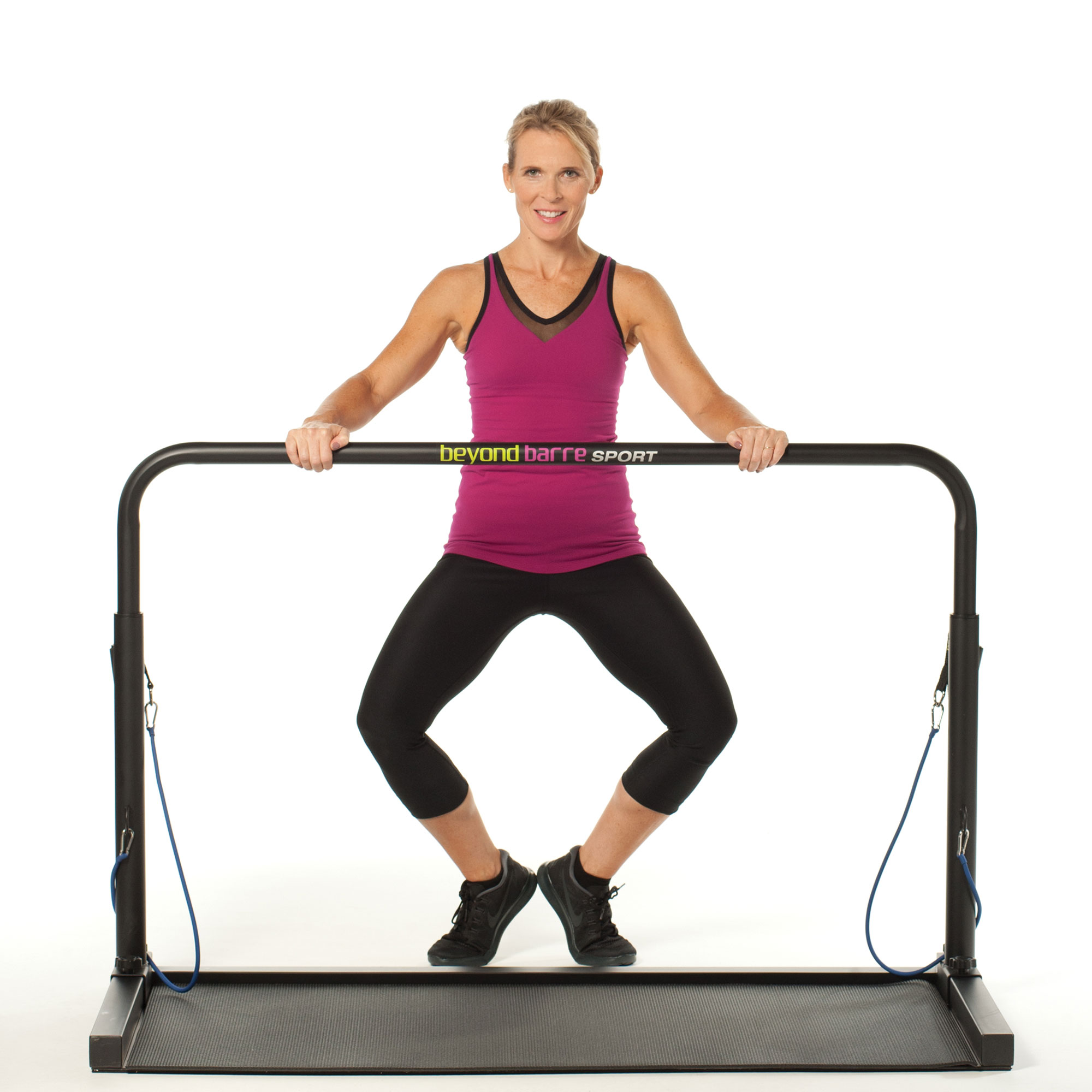 Beyond Barre Ballet Home Workout Sport Set w/ Glider System & Instructional DVDs