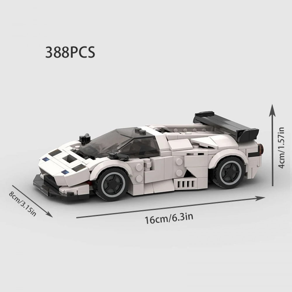 City Sports Car Series Building Blocks Speed Champion Racing MOC Diablo GT Bricks Model Kit DIY Puzzle Toys Kids Boy Adults Gift