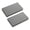 Grey, variant on Silicone Lipstick Storage Rack Desktop Organizer for Cosmetics, Makeup Holder with Multiple Slots, Grey, 1 Set