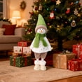 thumbnail image 4 of Christmas Plush Doll Standing Snowman Christmas Doll Standing Plush Toy for Holiday Winter Home Decoration, 4 of 6