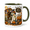 Black, variant on Halloween Mug Mummy Parrot Fiesta Ceramic Coffee Cup for Morning Coffee Halloween Fans