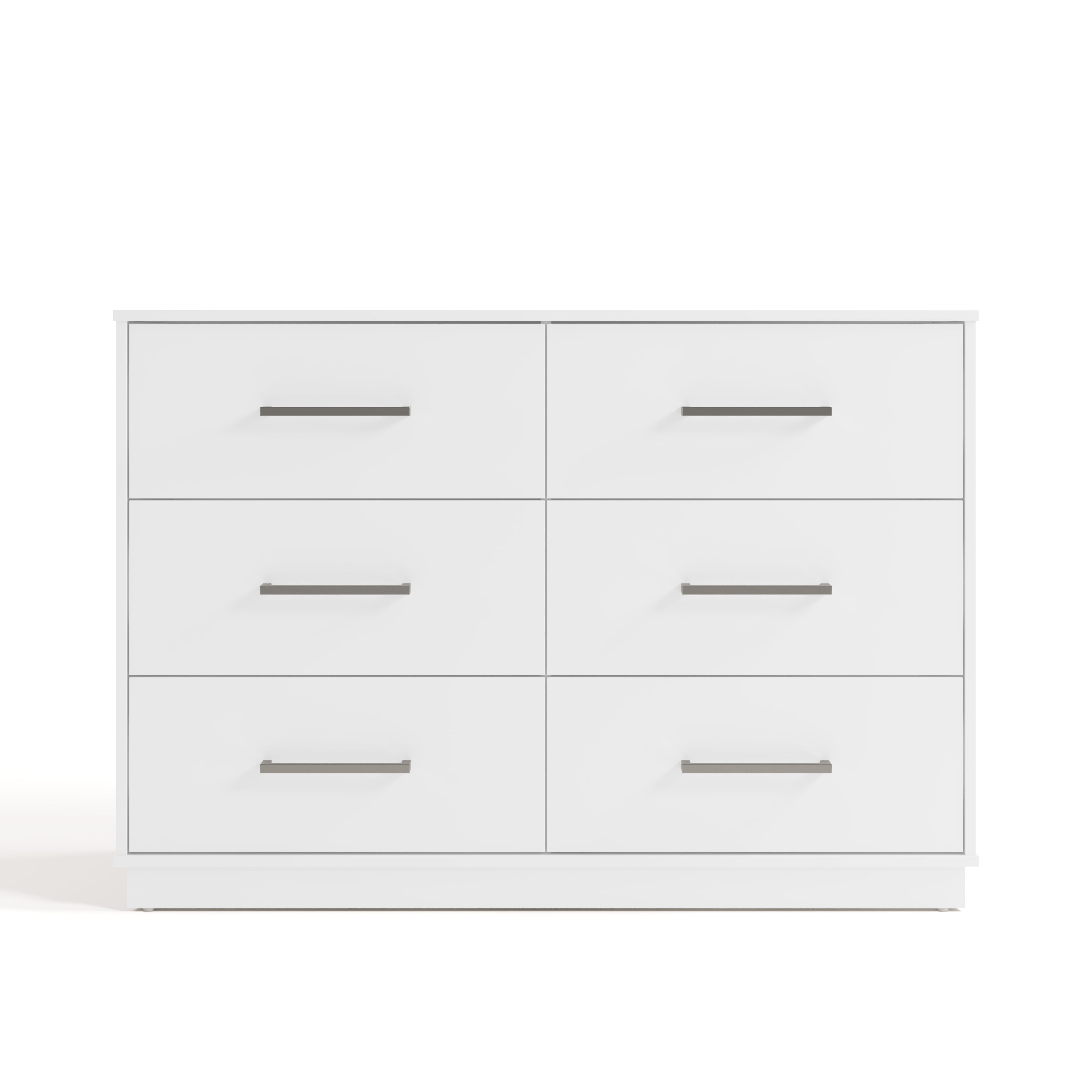 Graco Essentials 6 Drawer Nursery Double Dresser, White