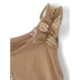 thumbnail image 3 of The Children's Place Toddler Girls Sleeveless Ruffle Outfit Set, 2-Piece, Sizes 12M-5T, 3 of 4