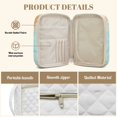 thumbnail image 6 of Xixirimido Bible Cover, Bible Carrying Book Case for Women Men, Multi-pocket Protective Church Organizer Bag with Handle Christian Gift, Marble Print Pattern, 6 of 7