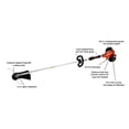 Straight Key Shaft Echo, Gas String Trimmer, SRM-2620T, 17