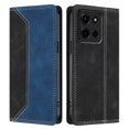 thumbnail image 2 of Funda FOXDOCK para Motorola Moto G 5G 2025 de Cuero Premium Bicolor con Ranuras RFID, Carcasa Tipo Billetera Antigolpes y Soporte Plegable, 2 of 6