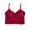 Wine, variant on Tnhcen Bandeau Bra Women Underwired with Breast Pad Lace Lingerie Everyday Bras Women's Underwear Ladies Gift Comfort Wireless Bra