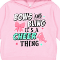 thumbnail image 3 of Inktastic Bows and Bling Its a Cheerleading Thing Toddler Hoodie, 3 of 4