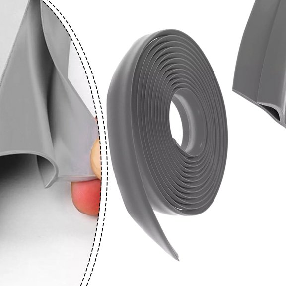 1pc 1M/2M/3M TPE Carpet Edge Strip Adhesive Safe Floor Transition Strip For Seamless Floor Transition Strips Furniture Hardware 1M