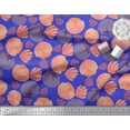 thumbnail image 3 of Soimoi Blue Cotton Voile Fabric Poppy Floral Printed Fabric 1 Yard 56 Inch Wide, 3 of 3