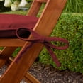 thumbnail image 6 of ARDEN Indoor/Outdoor Foam Seat Pad, 2 Pack, 17 x 16, Patio Cushion, Water repellent, Fade Resistant, Foam Cushion Ruby Red Leala, 6 of 8