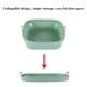 thumbnail image 3 of Xihbxyly Sartén Plegable de Silicona, Antiadherente de Grado Alimenticio, Resistente Al Calor Hasta 240 °C, Apta para Lavavajillas, Multiusos para Freidoras, Vaporeras, Hornos, Cocina Saludable, 21,5, 3 of 3
