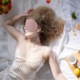 thumbnail image 2 of OULII Gray Silk Eyeshade Eyepatch for Sleeping Pressure Relief 1Pack, 2 of 8