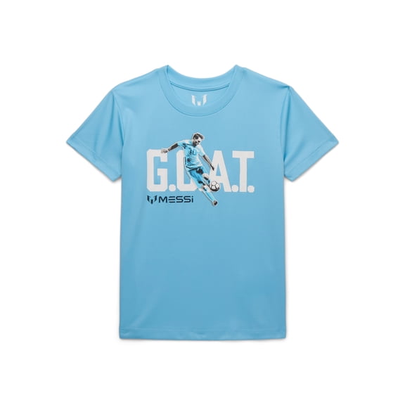 Messi Boys' Graphic Active Tee with Short Sleeves, Sizes 4-16