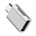 thumbnail image 1 of Sidaley Adaptador tipo C a USB 3.0 a Convertidor de alta eficiencia multifuncional resistente al desgaste para teléfono PC Gris Teléfono y Comunicación Plata, 1 of 6
