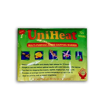 10 Pack 72 Hour Heat Pack - for Baby Chicks, Plants, Fish and Retiles