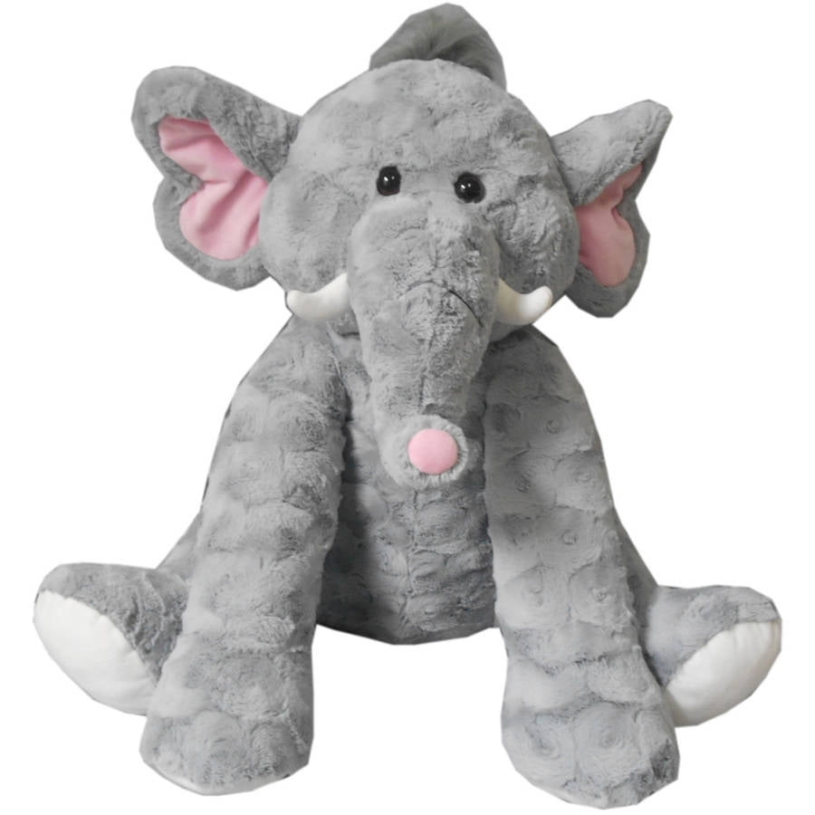 large stuffed elephant