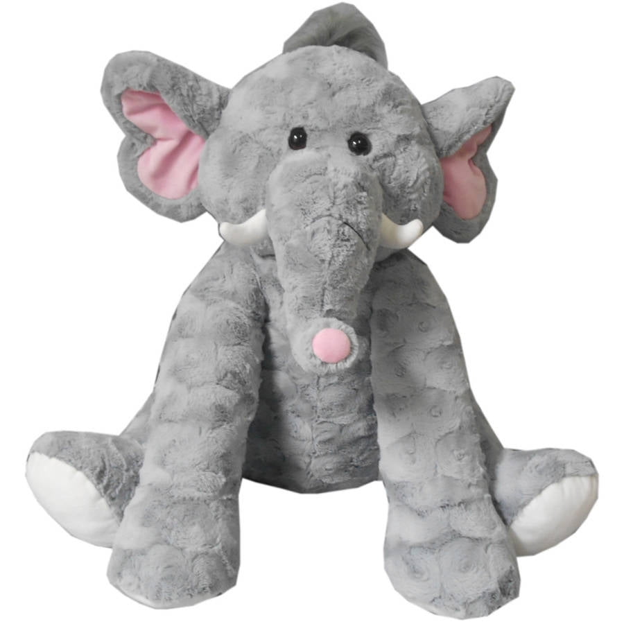 brown stuffed elephant