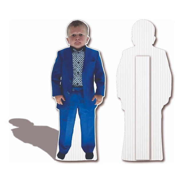 Tallaxi Figura Decorativa Hasbulla Tamaño Real 100 cm Coroplast con Base Rígida 02
