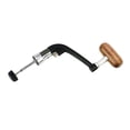 thumbnail image 3 of Miulika 2xMetal Fishing Reel Handle Rocker Arm Wooden Crank Handle Black L 2 Pcs, 3 of 9