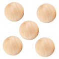 thumbnail image 1 of 5 bolas de madera compactas y lisas para manualidades, redondas, decorativas, accesorios de decoración, esferas de madera para manualidades. Diámetro 65 cm, 1 of 8