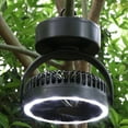 thumbnail image 2 of Luz De Ventilador Portátil, Lámpara De Ventilador Al Aire Libre, Fácil De Llevar Senderismo Viajar Para Acampar En Casa ANGGREK Otros Deportes, 2 of 8