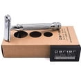 thumbnail image 5 of Parker 91R Super Heavyweight Double Edge Safety Razor & 5 Parker Premium Blades, 5 of 6
