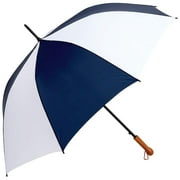 All-Weather Golf Umbrella Elite Series 60 with Auto-Open Feature, for Rain or Sunshine, On the Course or On the Beach, Navy/White, 60-inch