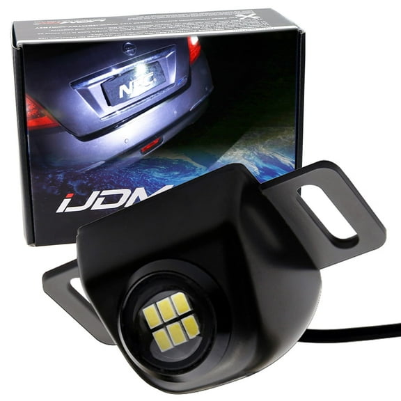 Flush Mount Mega-Bright 5W High Power LED Lighting Kit For Car Truck SUV As Backup Light or Driving Light, Xenon White