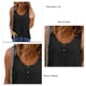 thumbnail image 4 of Camiseta sin mangas, camiseta sin mangas informal para mujer, camiseta sin mangas de color puro, camiseta sin mangas para mujer, probada profesionalmente, 4 of 5