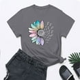 thumbnail image 6 of Everyday Short Sleeve Tops for Women Loose Fit Summer Trendy Blouse, 6 of 6