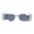 thumbnail image 2 of Gafas de sol de Estilo Vintage Sunnimix UV400 Para Correr Adultos blanco, 2 of 6