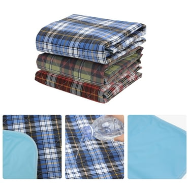 Bed Pads for Incontinence 24'' X 36'', 3 PCS Reusable Washable Bed Pads,Waterproof Quilted Bed Pads-Super Absorbent Protection