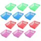 thumbnail image 4 of 12pcs Fruit Baskets Food Baskets Portable Vegetable Baskets Plastic Baskets basket plates, 4 of 4
