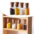thumbnail image 4 of Mini botellas de condimento 4pcs 1:12 1: 6 Casa De Muñecas Tiny Sazonando Los Frascos De La Botella De Alimentos Para El Condimento Spice B Magideal Mini botellas de condimento, 4 of 7