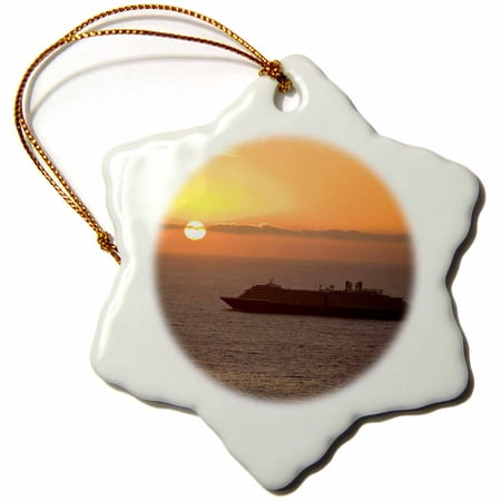 3dRose Cruise Ship Travel, Cabo San Lucas, Mexico - SA13 SWS0190 - Stuart Westmorland - Snowflake Ornament,