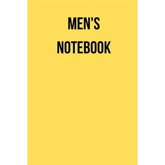 Men's Notebook: A5 (Paperback)