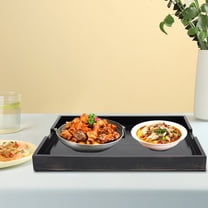 Wooden Stove Top Covers, 29.5 x 22 Inch Noodle Board Stove Cover for Glasstop Stove and Electric Stove, Gas Stove Burner (Ebony)