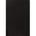 thumbnail image 6 of Plus Size High Waist Sculpting Shorts With Faux Leather Belt - Black, 6 of 6