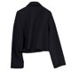 thumbnail image 4 of Chaqueta de punto de manga larga informal de color para mujer, abrigo, abrigo de mujer, 4 of 4