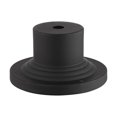 thumbnail image 2 of Beaumont Lane Contemporary Brass Black Outdoor Pier Mount Adapter, 2 of 7